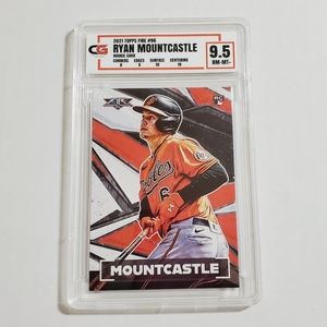2021 Topps Fire Ryan Mountcastle Rookie Card RC Graded 9.5 Mint CG